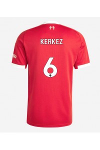 Fotbalové Dres Liverpool Milos Kerkez #6 Domácí Oblečení 2025-26 Krátký Rukáv